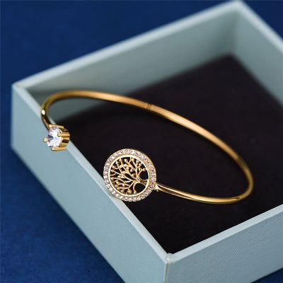 Levensboom verstelbare armband
