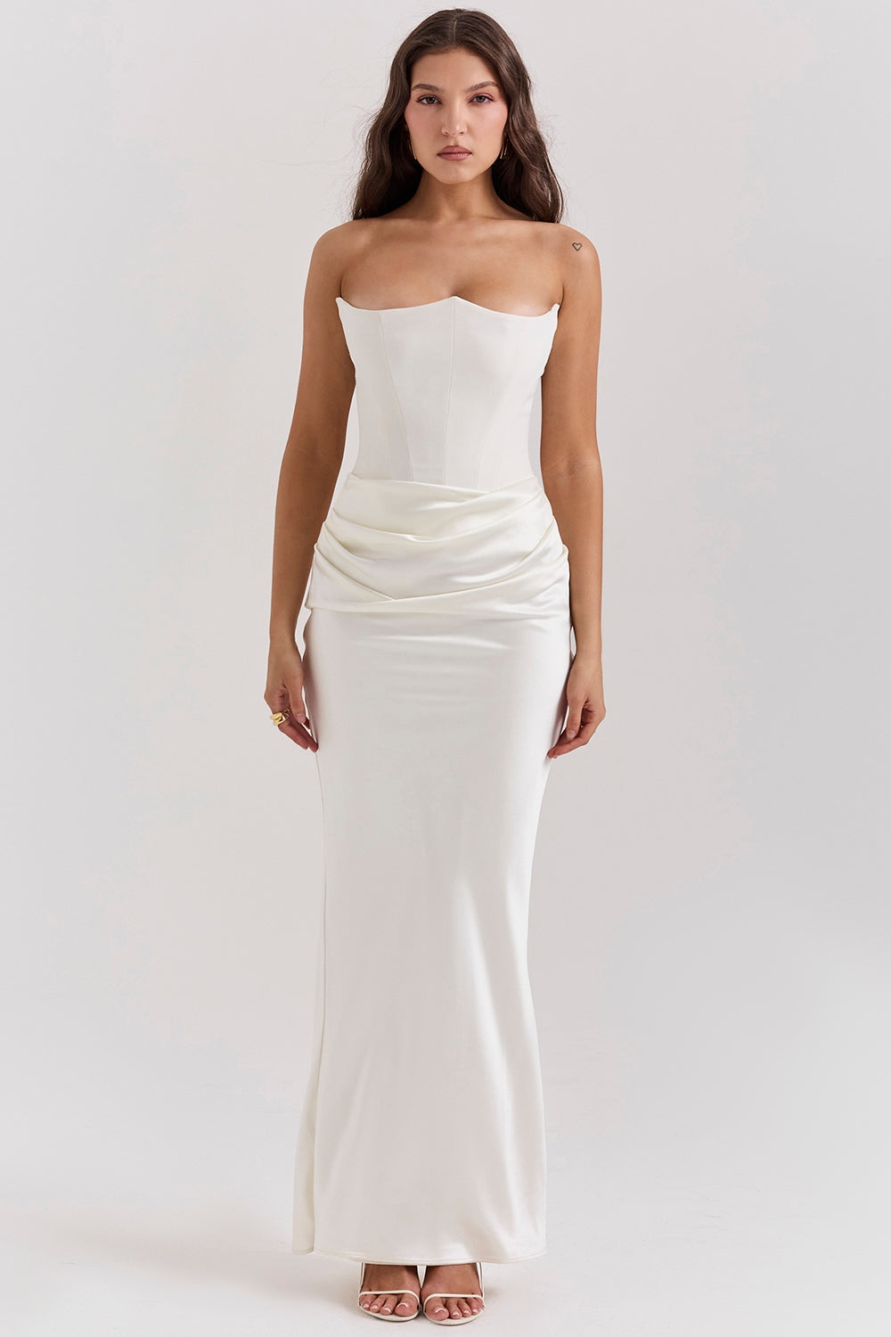 Anika - Off-shoulderjurk