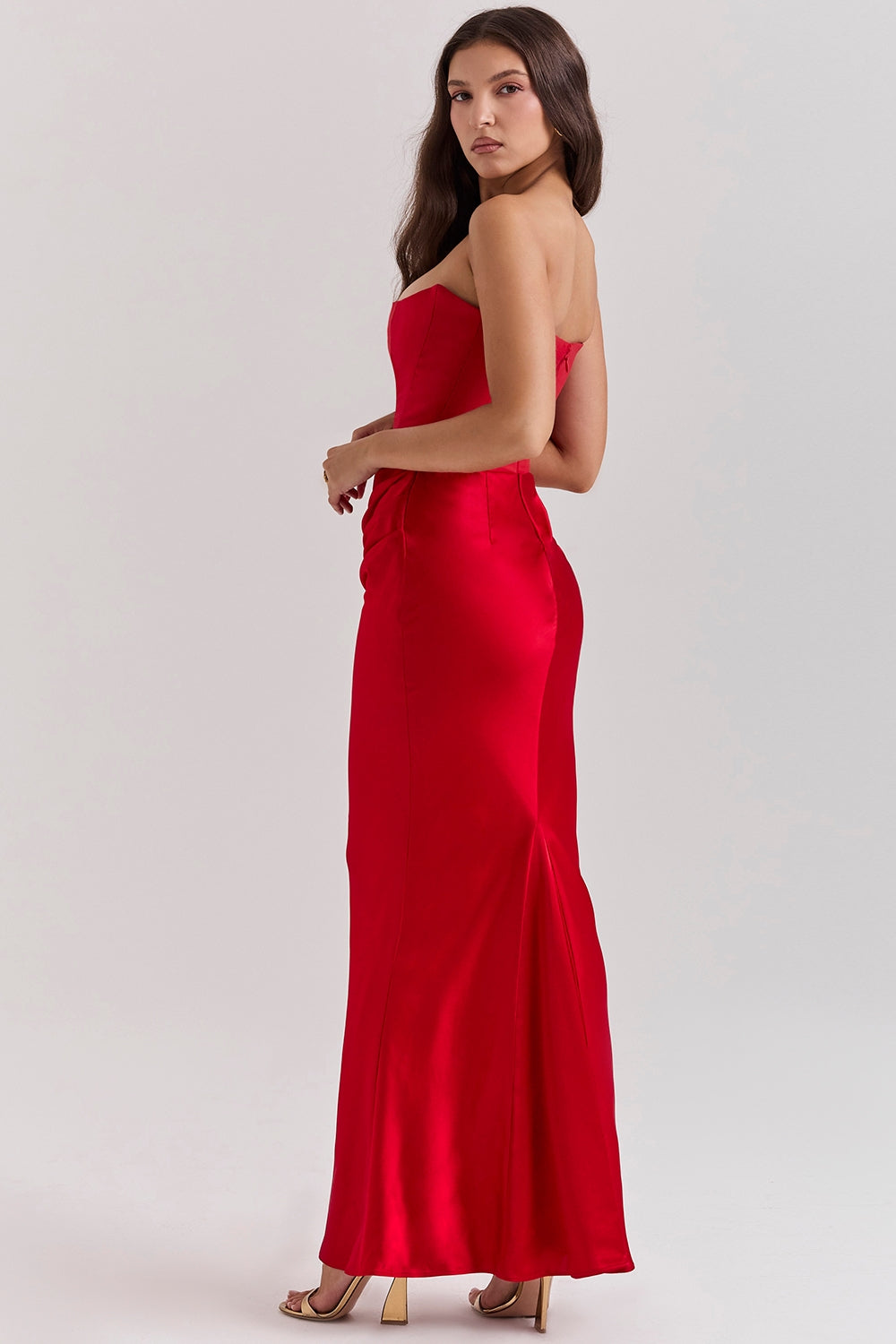 Anika - Off-shoulderjurk