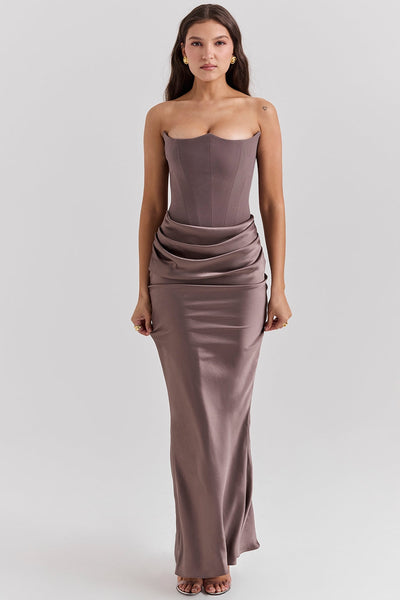Anika - Off-shoulderjurk