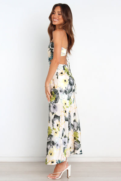Jayne - Bloemen Maxi Jurk