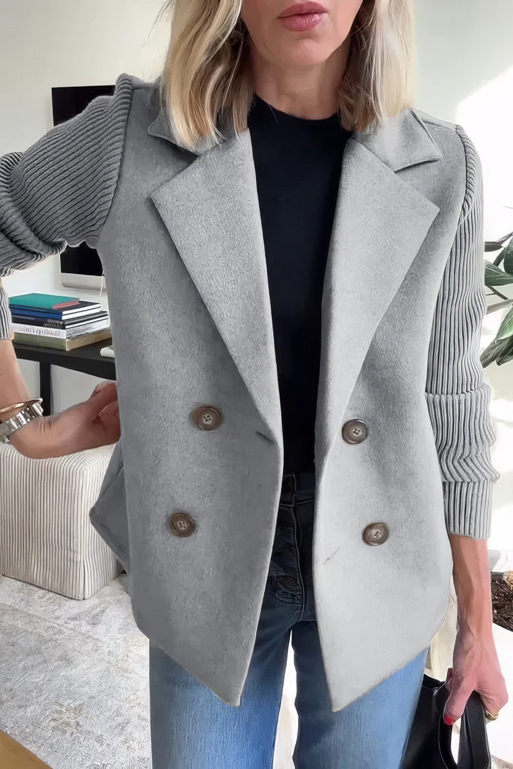 CLAIRE | Patchwork Cardigan jas